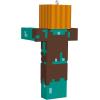 imageHallmark Keepsake Halloween Ornament 2024 Minecraft Drowned with Carved Pumpkin Gifts for GamersMinecraft