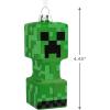 imageHallmark Minecraft Creeper on TNT Christmas OrnamentCreeper Glass
