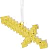 imageHallmark Minecraft Gold Sword Christmas Ornament MetalMinecraft Gold Sword