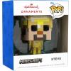 imageHallmark Minecraft Steve in Gold Armor Funko POP Christmas Ornament 0003HCM1113 Resin