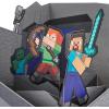 imageHallmark Paper Wonder Minecraft PopUp Card Build Explore Create for Birthdays Graduations Kids Gamers