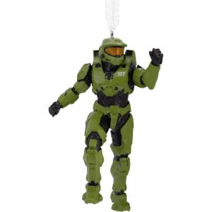imageHallmark Minecraft Creeper on TNT Christmas OrnamentHalo Master Chief