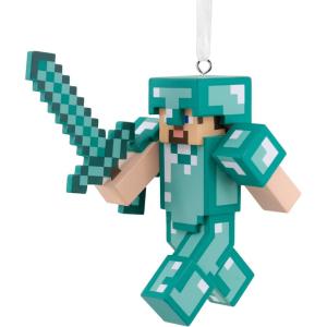 imageHallmark Minecraft Creeper on TNT Christmas OrnamentSteve