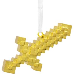 imageHallmark Minecraft Gold Sword Christmas Ornament MetalMinecraft Gold Sword