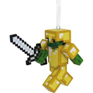 imageHallmark Minecraft Zombie Christmas Ornament 148 x 305 x 129 inchesZombie with Sword