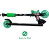 image2 Wheel Kick Scooter with Light Up Wheels  Foldable NonSlip Deck Comfortable ampamp Smooth RideMinecraft