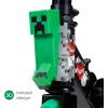image2 Wheel Kick Scooter with Light Up Wheels  Foldable NonSlip Deck Comfortable ampamp Smooth RideMinecraft
