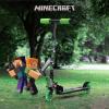 image2 Wheel Kick Scooter with Light Up Wheels  Foldable NonSlip Deck Comfortable ampamp Smooth RideMinecraft