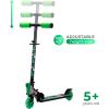 image2 Wheel Kick Scooter with Light Up Wheels  Foldable NonSlip Deck Comfortable ampamp Smooth RideMinecraft