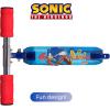 image2 Wheel Kick Scooter with Light Up Wheels  Foldable NonSlip Deck Comfortable ampamp Smooth RideSonic the Hedgehog