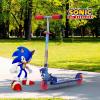 image2 Wheel Kick Scooter with Light Up Wheels  Foldable NonSlip Deck Comfortable ampamp Smooth RideSonic the Hedgehog