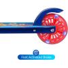 image2 Wheel Kick Scooter with Light Up Wheels  Foldable NonSlip Deck Comfortable ampamp Smooth RideSonic the Hedgehog