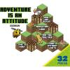 imageEureka Minecraft Adventure is an Attitude Mini Bulletin Board Set and Classroom Decorations for Teachers 32 Pieces