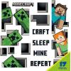 imageEureka Minecraft Characters Door Window and Bulletin Board GoAround Classroom Decorations for Teachers 17 Pieces