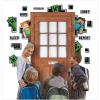 imageEureka Minecraft Characters Door Window and Bulletin Board GoAround Classroom Decorations for Teachers 17 Pieces
