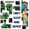 imageEureka Minecraft Characters Door Window and Bulletin Board GoAround Classroom Decorations for Teachers 17 Pieces