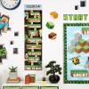 imageEureka Minecraft Characters Door Window and Bulletin Board GoAround Classroom Decorations for Teachers 17 Pieces