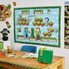 imageEureka Minecraft Creepers Decorative Classroom and Bulletin Board Trim for Teachers 225quot Wide 12 Strips for 37 Total Feet