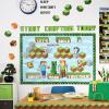 imageEureka Minecraft Creepers Decorative Classroom and Bulletin Board Trim for Teachers 225quot Wide 12 Strips for 37 Total Feet