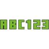imageEureka Minecraft Letter Number Punctuation Mark and Symbol Classroom Decorations for Teachers 375quot H 176 PiecesMinecraft