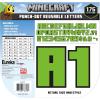 imageEureka Minecraft Letter Number Punctuation Mark and Symbol Classroom Decorations for Teachers 375quot H 176 PiecesMinecraft