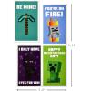 imageHallmark Minecraft Valentines Day Cards for Kids 32 Valentine Cards 35 Stickers 1 Teacher Card