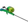 imageKid Casters Minecraft Youth Fishing Kit  Spincast Reel ampamp Practice Casting Plug  Small ampamp Easy to Use Prespooled with a 6Pound Fishing line 295 Inches Long