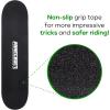 imageMinecraft 31 inch Skateboard 9ply Maple Deck Skate Board for Cruising Carving Tricks and DownhillMob
