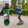 imageMinecraft 31 inch Skateboard 9ply Maple Deck Skate Board for Cruising Carving Tricks and DownhillMob