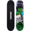 imageMinecraft 31 inch Skateboard 9ply Maple Deck Skate Board for Cruising Carving Tricks and DownhillMob