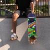 imageMinecraft 31 inch Skateboard 9ply Maple Deck Skate Board for Cruising Carving Tricks and DownhillSurvive