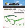 imageMinecraft Blue Light Blocking Glasses for Kids with Case Boys Computer Video Gaming Glasses Age 210 Eyewear Protection GreenBlackGreenBlack