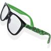 imageMinecraft Blue Light Blocking Glasses with Pouch Computer Glasses and Video Gaming Eyewear ProtectionGreenBlack