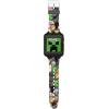 imageMinecraft Kids LED Smartwatch Interactive GamingThemed Watch 10 Changeable Faces Step Counter Calculator Games Selfie Cam Alarm ampamp Timer Printed Silicone Straps  Fits Wrists 55quot80quot