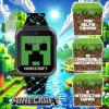 imageMinecraft Kids Smart Watch  Interactive Touchscreen with Games Camera Step Counter Alarm Timer Voice Recorder and Cool Minecraft Silicone Strap  Fits Wrists 55quot to 80quot