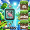 imageMinecraft Kids Smart Watch with Touchscreen Display 10 Watch Faces Games Camera Alarm Timer Step Counter ampamp Calculator  Fun Interactive Learning Watch for Boys ampamp Girls Fits Wrist Sizes 55quot8quot