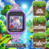 imageMinecraft Kids Smartwatch with 10 Watch Faces Selfie and Video Camera Step Counter Voice Recorder Fun Games Timer Stopwatch Alarm Calculator and Wallpapers  Fits Wrists 55quot80quot