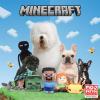 imageMinecraft for Pets 9quot Alex Figure Plush Squeak Toy for Dogs  Officially Licensed Mojang Studios Pet Products  Alex Miner Plush Dog Toy with Squeaky Gifts for Kids Who Love Video GamesSteve Plush