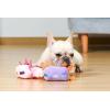 imageMinecraft for Pets 9quot Alex Figure Plush Squeak Toy for Dogs  Officially Licensed Mojang Studios Pet Products  Alex Miner Plush Dog Toy with Squeaky Gifts for Kids Who Love Video GamesBlue  Leucistic Axolotl