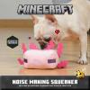 imageMinecraft for Pets 9quot Alex Figure Plush Squeak Toy for Dogs  Officially Licensed Mojang Studios Pet Products  Alex Miner Plush Dog Toy with Squeaky Gifts for Kids Who Love Video GamesLeucistic Axolotl