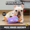 imageMinecraft for Pets 9quot Alex Figure Plush Squeak Toy for Dogs  Officially Licensed Mojang Studios Pet Products  Alex Miner Plush Dog Toy with Squeaky Gifts for Kids Who Love Video GamesBlue Axolotl