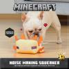 imageMinecraft for Pets 9quot Alex Figure Plush Squeak Toy for Dogs  Officially Licensed Mojang Studios Pet Products  Alex Miner Plush Dog Toy with Squeaky Gifts for Kids Who Love Video GamesGold Axolotl