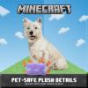 imageMinecraft for Pets 9quot Alex Figure Plush Squeak Toy for Dogs  Officially Licensed Mojang Studios Pet Products  Alex Miner Plush Dog Toy with Squeaky Gifts for Kids Who Love Video GamesBlue Axolotl