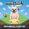 imageMinecraft for Pets 9quot Alex Figure Plush Squeak Toy for Dogs  Officially Licensed Mojang Studios Pet Products  Alex Miner Plush Dog Toy with Squeaky Gifts for Kids Who Love Video GamesGold Axolotl