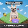 imageMinecraft for Pets 9quot Alex Figure Plush Squeak Toy for Dogs  Officially Licensed Mojang Studios Pet Products  Alex Miner Plush Dog Toy with Squeaky Gifts for Kids Who Love Video GamesBlue Axolotl