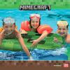 imageOfficially Licensed Minecraft Creeper Pool Float  Easy Inflation Oversized 72quotx36quot Durable Vinyl