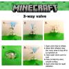 imageOfficially Licensed Minecraft Inflatable Creeper Snow Sled for Kids  DurableEasy to Inflate  Large 48quot