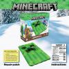 imageOfficially Licensed Minecraft Inflatable Creeper Snow Sled for Kids  DurableEasy to Inflate  Large 48quot