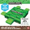 imageOfficially Licensed Minecraft RideOn Turtle Pool Raft Float  Dive into Beach Biome Fun Oversized 72quotx72quot