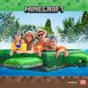 imageOfficially Licensed Minecraft RideOn Turtle Pool Raft Float  Dive into Beach Biome Fun Oversized 72quotx72quot